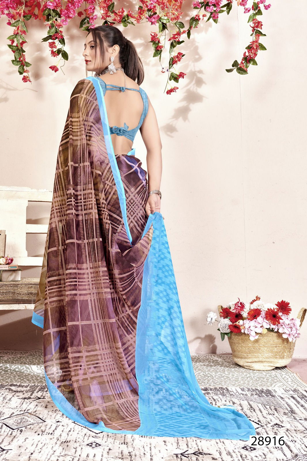 Manasvi 03 By Vallabhi Georgette Printed Daily Wear Sarees Wholesale Shop In Surat